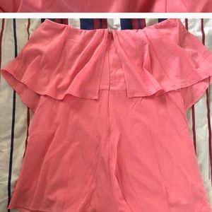 Impeccable Pig Coral Romper